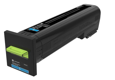 Image of Lexmark 72K20C0 Toner-kit cyan return program, 8K pages ISO/IEC...