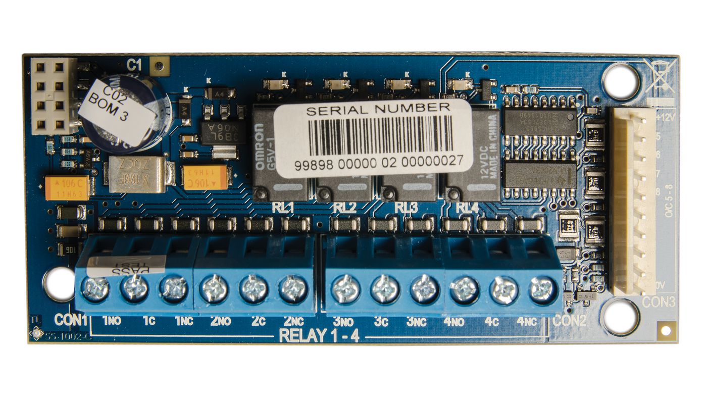 Image of Aritech 4-way relay board