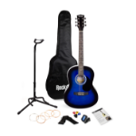 PDT RJ W-103 FS Acous Guitar Package Blu