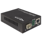 DeLOCK 86110 network media converter 1000 Mbit/s Black