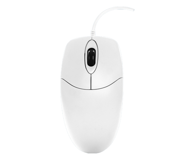 Contour Design Active Key Contour Washable Mouse IP68 Scroll Wheel Wired White PMJ1