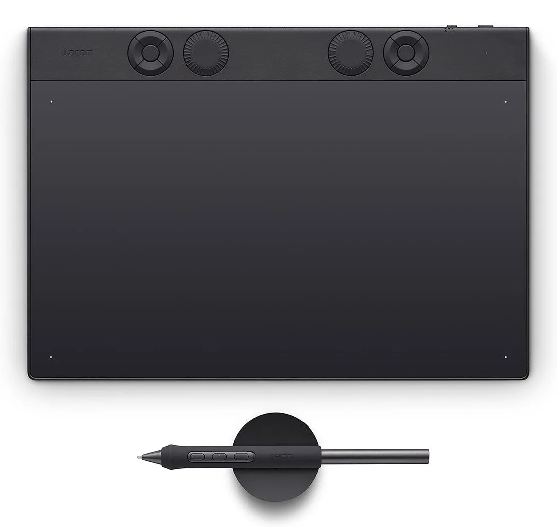 Wacom Intuos Pro Medium – 2025 graphic tablet Black 263 x 148 mm USB/B