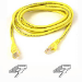 Belkin Cat. 6 UTP Patch Cable 30ft Yellow networking cable 354.3" (9 m)