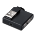 Microconnect MC-USB2.0HUB4P interface hub USB 2.0 400 Mbit/s Black