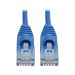 Tripp Lite N261-S03-BL networking cable Blue 35.4" (0.9 m) Cat6a U/UTP (UTP)