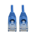 Tripp Lite N261-S04-BL networking cable Blue 47.2" (1.2 m) Cat6a U/UTP (UTP)