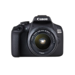 Canon EOS 2000D + EF-S 18-55mm f/3.5-5.6 IS II + EF 75-300mm f/4-5.6 III SLR Camera Kit 24.1 MP CMOS 6000 x 4000 pixels Black