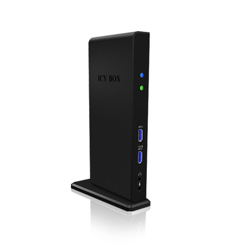 Image of ICY BOX IB-DK2241AC Wired USB 3.2 Gen 1 (3.1 Gen 1) Type-A Black