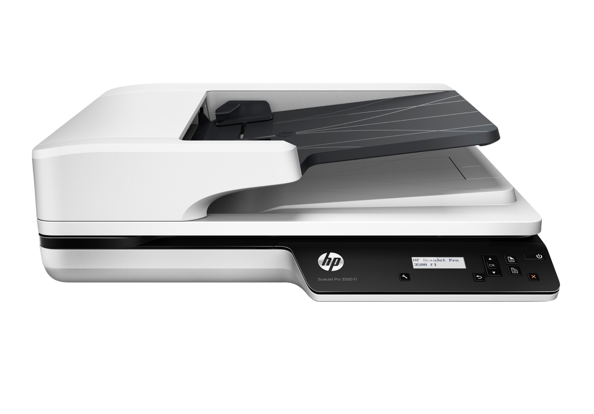 Hp Scanjet Pro 3500 F1 1200 X 1200 Dpi Flatbed Adf Scanner Grey