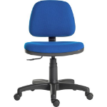Teknik Ergo Blaster Medium Back Fabric Operator Office Chair without Arms Blue - 1100BLU DD