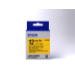 Epson Cinta adhesiva resistente - LK-4YBW cinta adhesiva resistente negra/amarilla 12/9