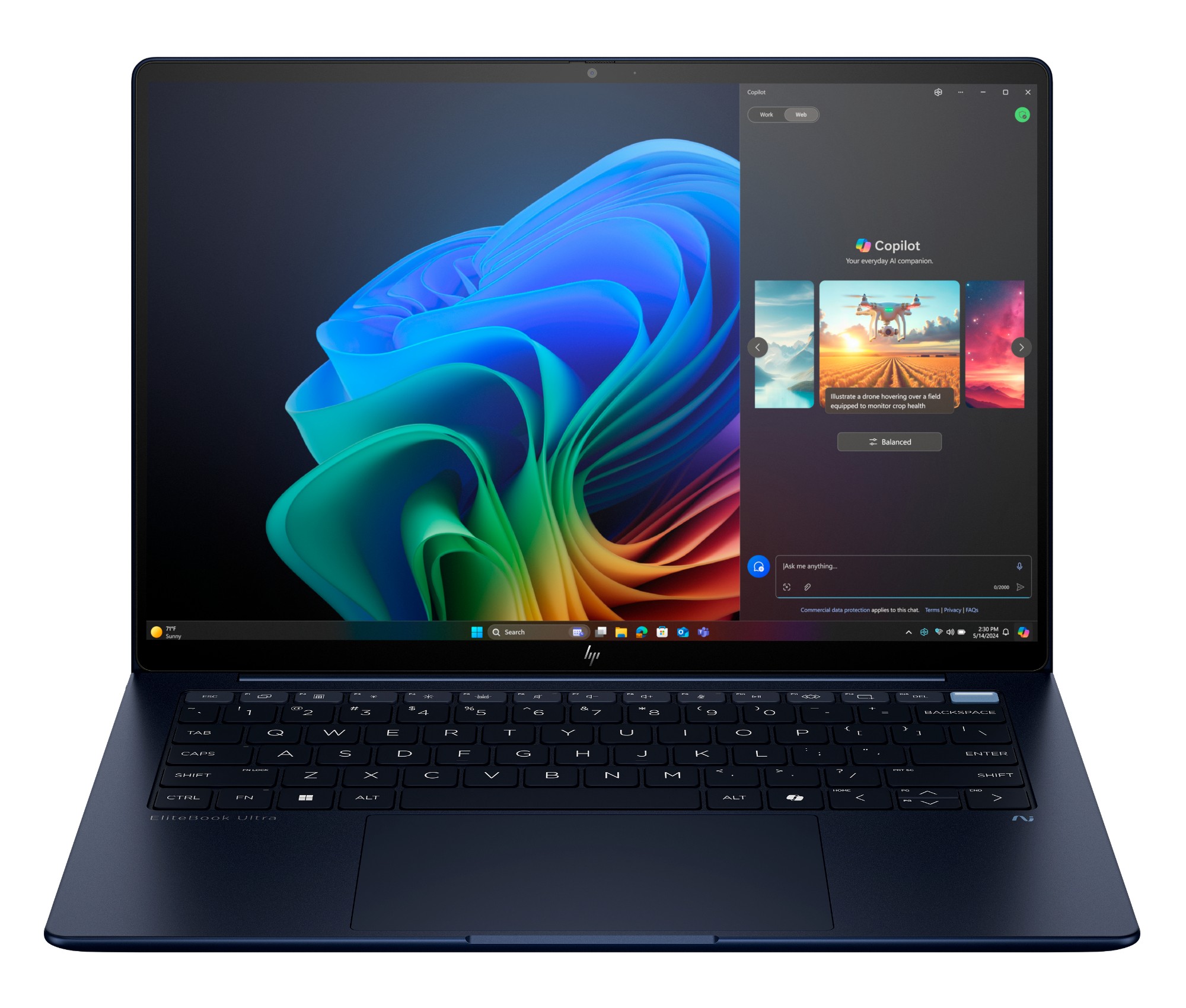 HP EliteBook Ultra G1i Next Gen AI PC Wolf Pro Security Edition Copilo