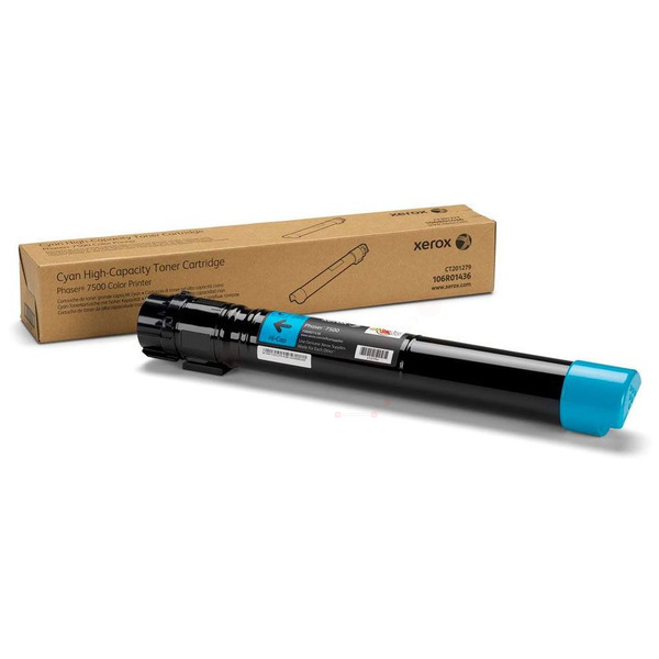 Xerox 106R01436 Toner cyan, 17.8K pages/5% for Xerox Phaser 7500