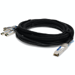 AddOn Networks ADD-QMXSIN-PDAC1M InfiniBand/fibre optic cable 39.4" (1 m) QSFP+ 4x SFP+ Black