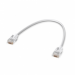 Ubiquiti UACC-Cable-Patch-EL-0.15M-W networking cable Translucent, White Cat6