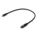 Ubiquiti UACC-Cable-USB-100W-0.3M-BK USB cable USB C Black, Grey