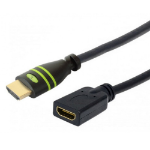 Techly High Speed HDMI with Ethernet Extension Cable 4K 60Hz M / F 1.0 m