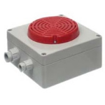ZE Kommunikationstechnik Typ 860 alarm 100 dB Grijs, Rood