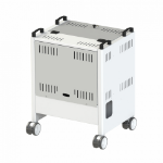 Loxit 6720 portable device management cart/cabinet Freestanding White