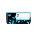 HP F9K17A/728 Ink cartridge cyan 300ml for HP DesignJet T 730/830