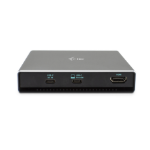 i-tec C31HDD4KDOCKPD notebook dock & poortreplicator Bedraad USB 3.2 Gen 1 (3.1 Gen 1) Type-C Zwart