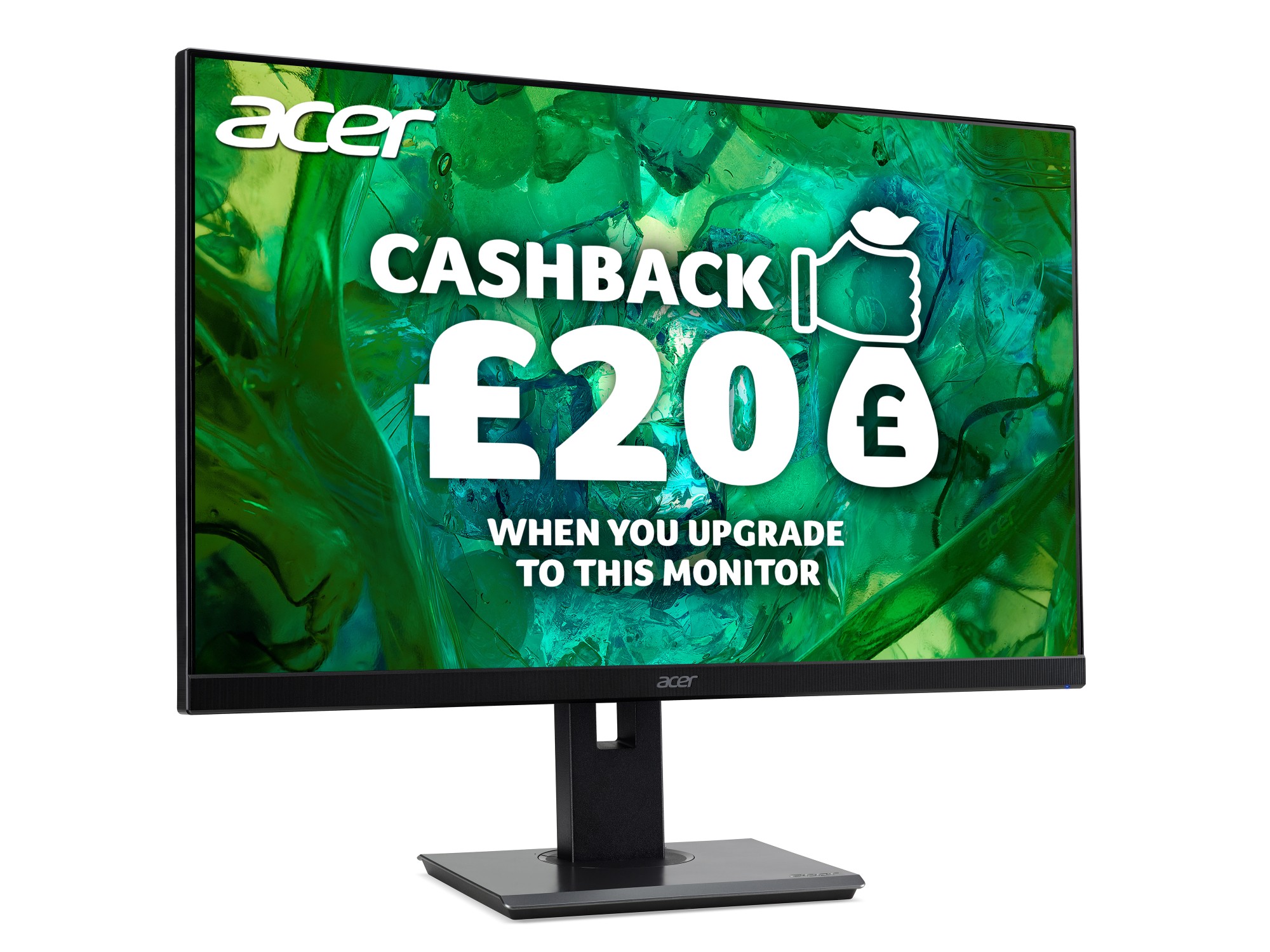 Acer B7 Vero B227Q monitor, 54.6 cm (21.5"), 1920 x 1080 pixels, Full HD, LED, Black