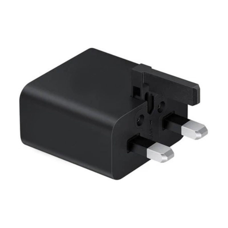 Image of FDL 2 PORT 1 USB A QC3 & 1 USB-C PD TRAVEL CHARGER 20W - BLACK