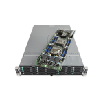 Intel VRN2224THY4 server barebone Intel® C612 LGA 2011-v3 Rack (2U) Black, Silver