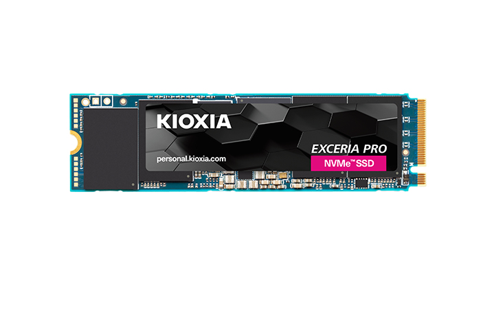 Image of Kioxia EXCERIA PRO M.2 2000 GB PCI Express 4.0 BiCS FLASH TLC NVMe
