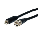 Comprehensive BNC - RCA m/m 7.62m coaxial cable 300" (7.62 m) Black