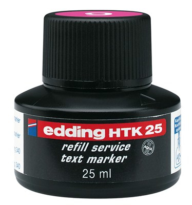 Photos - Felt Tip Pen Edding HTK 25 marker refill Pink 25 ml 1 pc(s) 4-HTK25009 