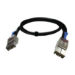 QNAP CAB-PCIE10M-8644-8X Serial Attached SCSI (SAS) cable 39.4" (1 m) Black