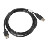 Lanberg CA-USBE-10CC-0018-BK USB cable USB 2.0 1.8 m USB A Black