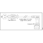 Cisco CAB-AC15A-90L-US= power cable Black 98.4" (2.5 m) NEMA 5-15P C15 coupler