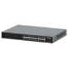 Intellinet 24-Port Gigabit Ethernet PoE+ Switch with 2 SFP Ports IEEE 802.3at/af (PoE+/PoE) Compliant, PoE Power Budget of 370 W, Two 1G SFP Open Slots, 19" Rackmount