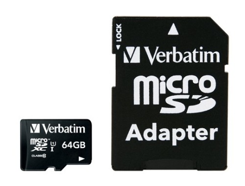 Verbatim Premium memory card 64 GB MicroSDXC Class 10