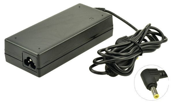 2-Power ALT2115A power adapter/inverter Indoor 90 W Black