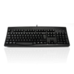 Accuratus product KYBAC260UP-BKNOHY; Norwegian language keyboard- USB/PS2 full size keyboard in black.