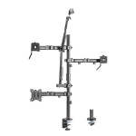 Brateck Single-Monitor All-in-One Studio Setup Desktop Mount Fix 17'-32' Up to 9kg(LS)