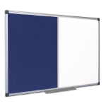 Bi-Office XA2722170 insert notice board Indoor Blue, White Aluminium -