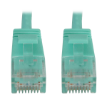 Tripp Lite N261-S6N-AQ networking cable Aqua color 5.91" (0.15 m) Cat6a U/UTP (UTP)