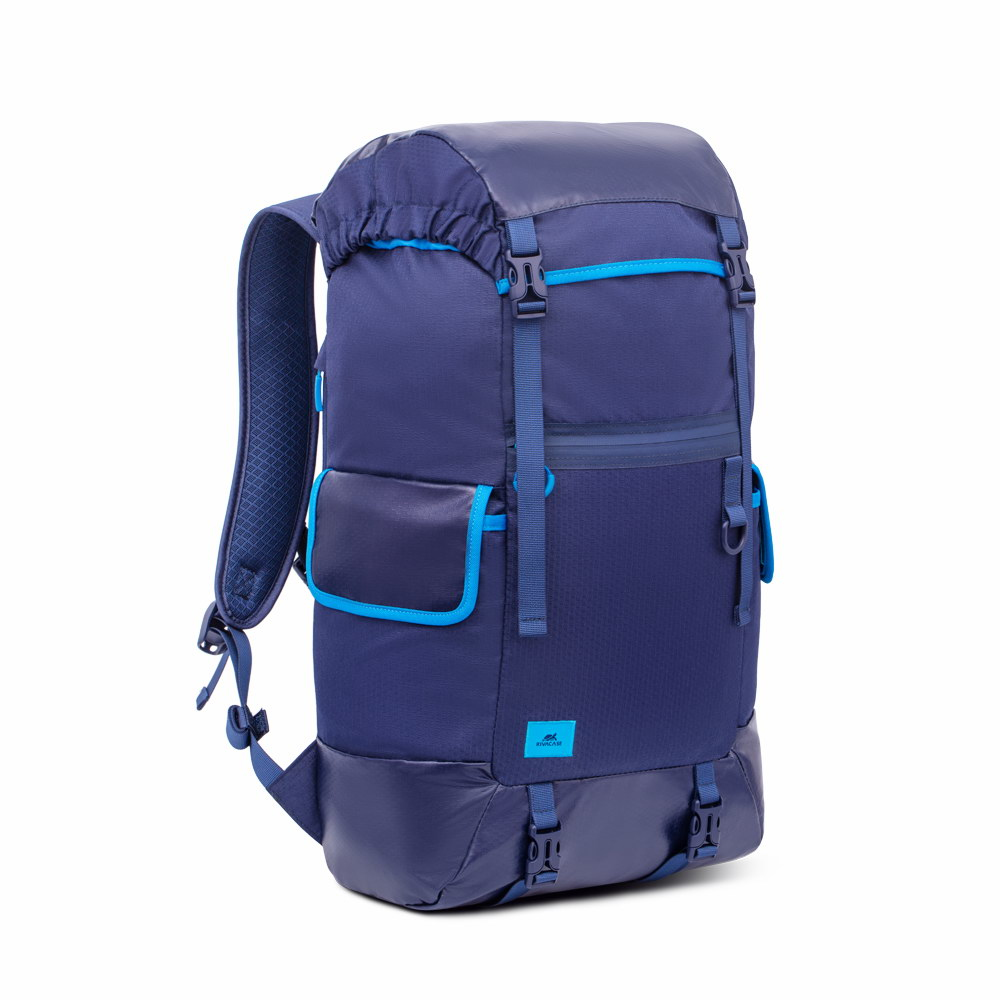 Image of Rivacase Dijon notebook case 43.9 cm (17.3") Backpack Blue