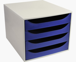 Exacompta 2286104D office drawer unit Grey