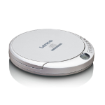 Lenco CD-201 CD player Portable CD player Silver