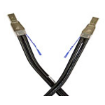 Atto CBL-8644-EX3 Serial Attached SCSI (SAS) cable 3 m Black