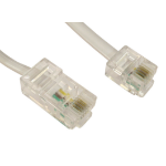 Cables Direct RJ11/RJ45 15m White