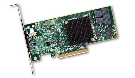 LSI00344 BROADCOM 9300-8I SGL 8-Port Int, 12Gb/s SATA+SAS, PCIe3.0 HBA