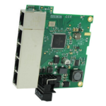 Brainboxes SW-115 network switch Unmanaged L2 Gigabit Ethernet (10/100/1000) Embedded Green