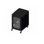 Unicol AVR7 portable device management cart/cabinet Portable device management cabinet Black