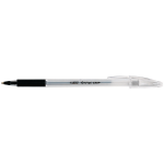 BIC Cristal Grip Black Stick ballpoint pen Medium 20 pc(s)